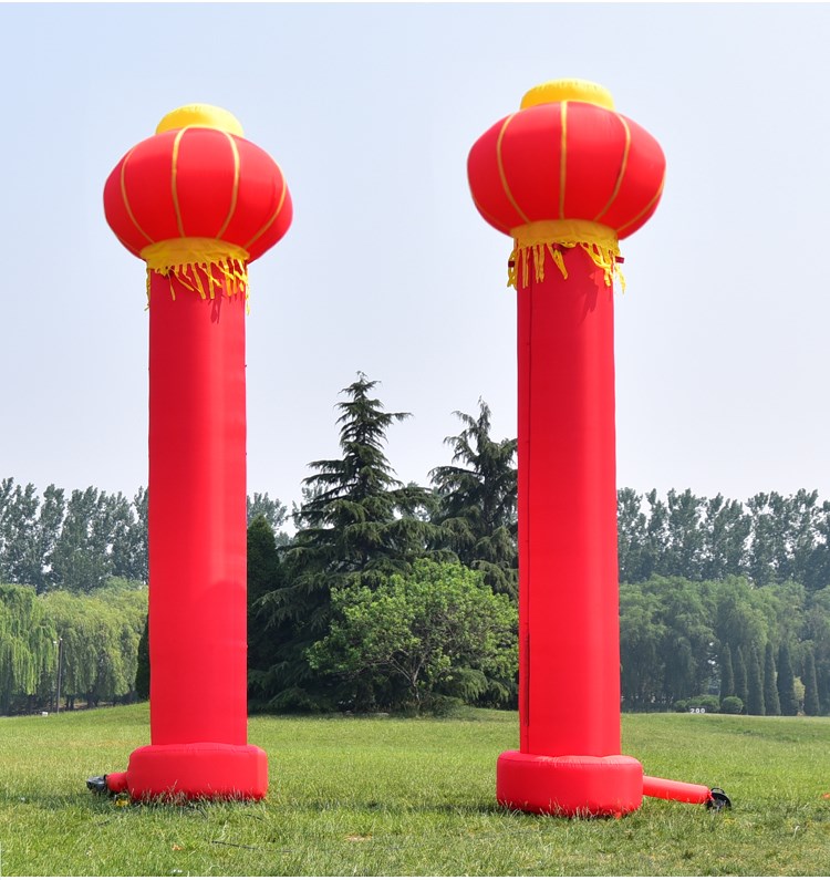 三江庆典灯笼柱